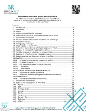 Lineamientos Innova Red Para La Educación Virtual Noviembre 21 2019c