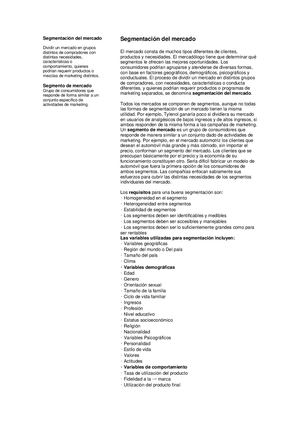 Segmentación Del Mercado