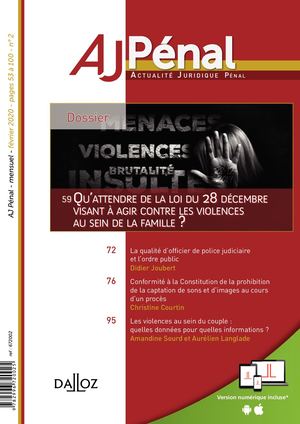 Aj Penal_N°2 Février 2020