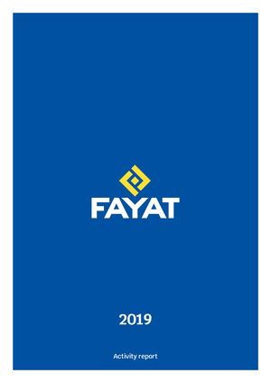 Activity Report Fayat 2019