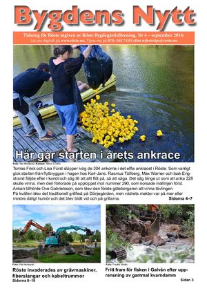 Bygdens Nytt Nr 4 2016