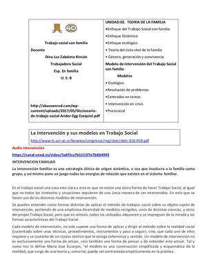 Modelos, Enfoque Y Metodo