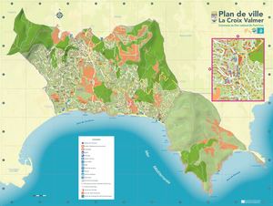 Plan de ville - La Croix Valmer - 2020