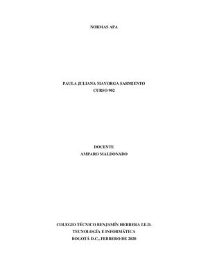 Normas Apa Pj