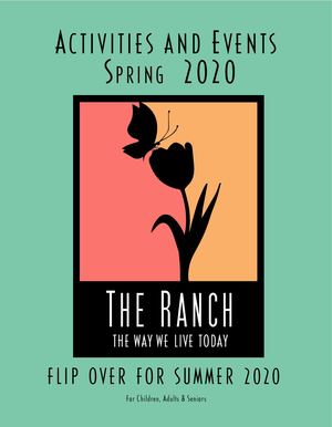 The Ranch Spring 2020 Activity & Events Guide