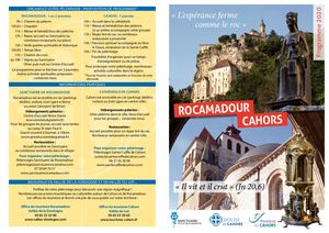 Dépliant Rocamadour-Cahors