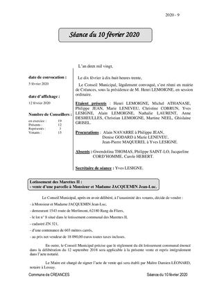 Presse Du 10 Fév 20