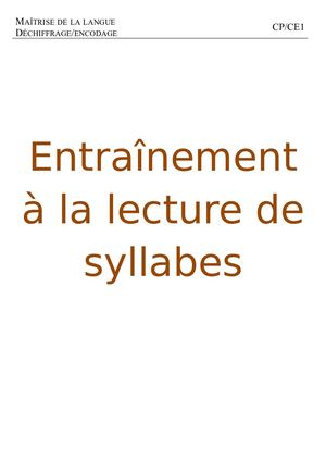 Je Sais Lire Les Syllabes Simples (Fichier) (1)