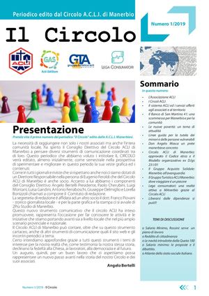 rivista circolo anno 1 n1