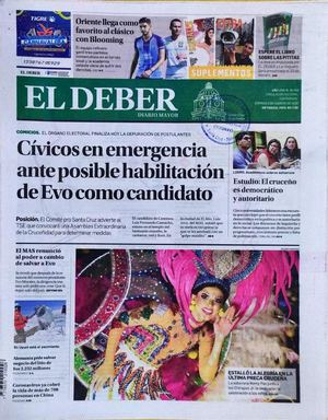 El Deber 09 FEBRERO 2020