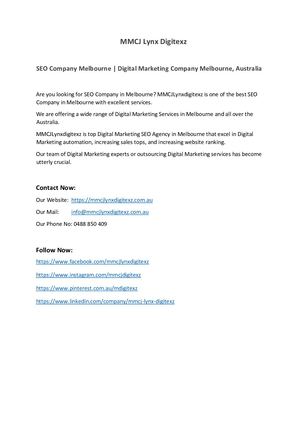 Digital Marketing Company Australia