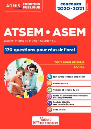 Extrait Concours ATSEM et ASEM - 170 questions pour réussir l'oral