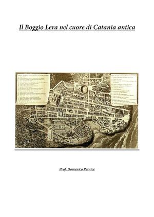 Il Boggio Lera Nel Cuore Di Catania Antica