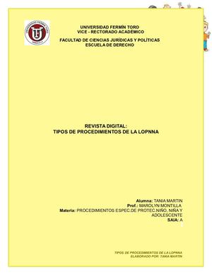 Revista Digital Tipos De Procedimientos Lonna