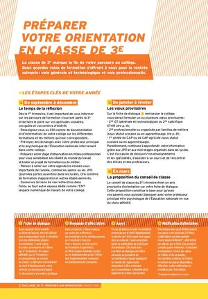 Calendrier de l'orientation - Ac.Amiens - 2019
