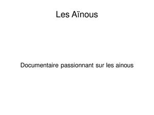 Les Ainous