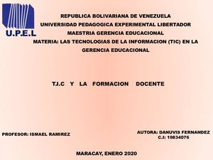 Presentacion En Power Point Las Tic