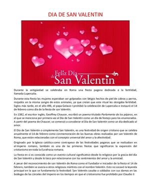 San Valentin
