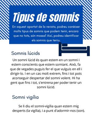 TIPUS DE SOMNIS