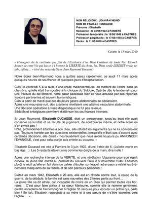 Jean Raymond DUCASSE