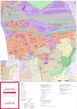 6.9.b Plan de zonage - Pantin Sud