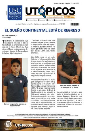 UTÓPICOS SEMANAL EDICIÓN No. 068