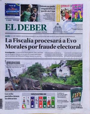 El Deber 20 FEBRERO 2020