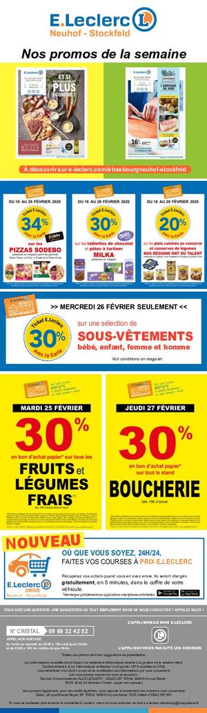 Emailing Leclerc Neuhof Stockfeld 250220