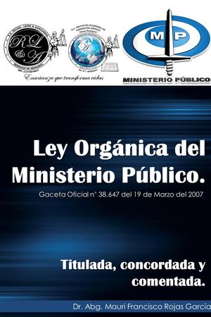 Libro La Ley Organica Del Mp