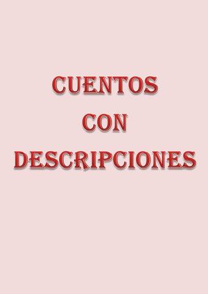 Cuentos Con Descripciones
