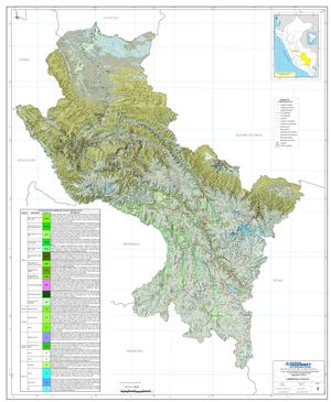 Mapa 1 - Cobertura Vegetal Cusco
