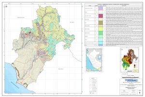 Mapa 1 - Cobertura Vegetal Moquegua