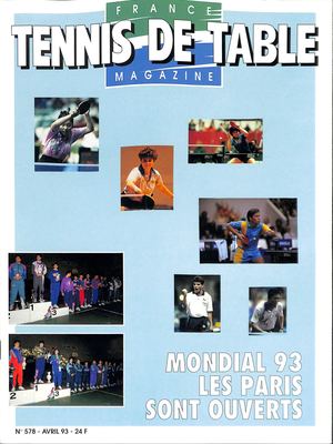 1993 04 578 FRANCE TENNIS DE TABLE MAGAZINE