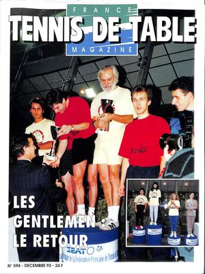 1993 12 594 FRANCE TENNIS DE TABLE MAGAZINE