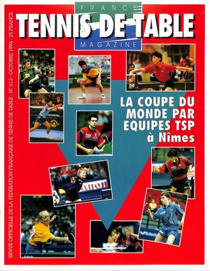 1994 10 613 FRANCE TENNIS DE TABLE MAGAZINE