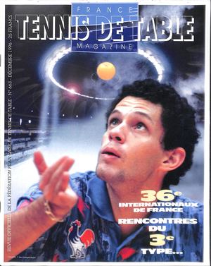 1996 12 663 FRANCE TENNIS DE TABLE MAGAZINE