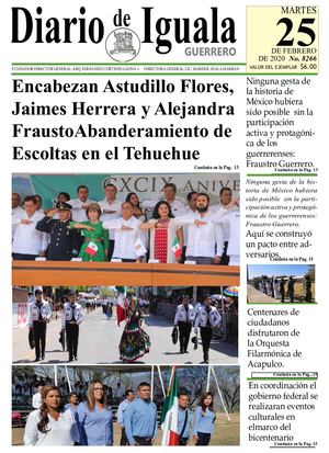 Martes 25 De Febrero De 2020 Diario De Iguala