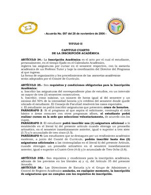 Resumen Reglamento Estudiantil