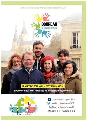 Programme Dourdan La Liste Citoyenne 2020