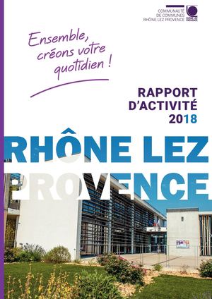 Rapport d'activité - CCRLP 2018