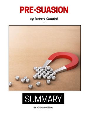 Pre-Suasion by Robert Cialdini — Summary & Review (ANIMATED)