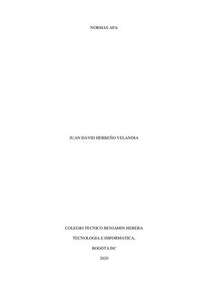 Normas Apa Juan David Actividad 3