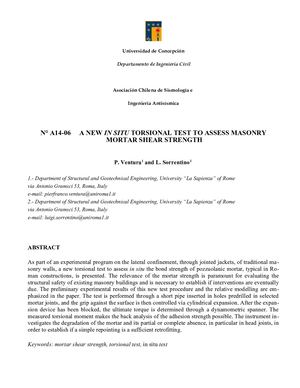 Prove Malta Pozzolanica