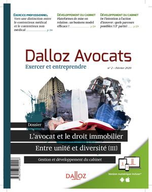 Dalloz Avocats N°2 Février 2020