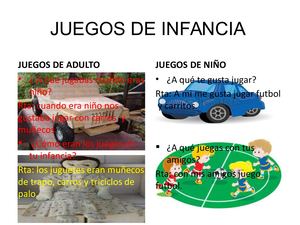 Diapositivas Juegos De Infancia