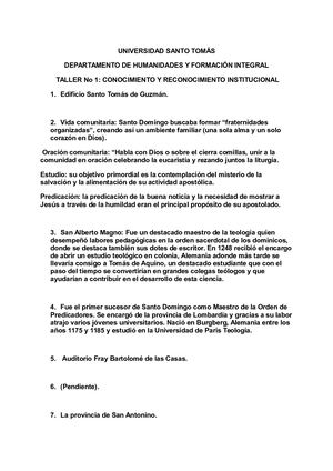 Universidad Santo Tomás