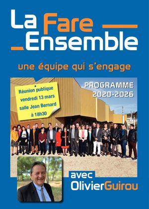 Programme La Fare Ensemble avec olivier GUIROU