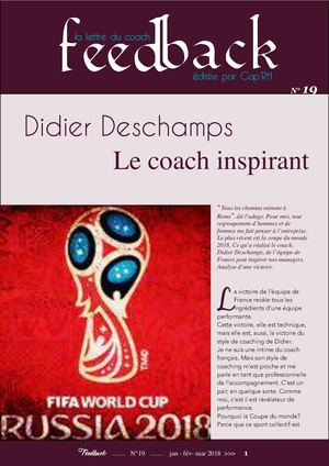 Feedback, La lettre du coach au Maroc N°19