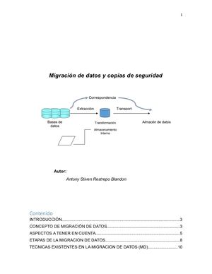 Libro Migracion De Datos