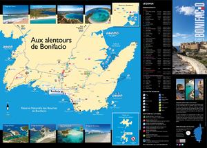 Plan De Bonifacio, Marina, Citadelle Et Région